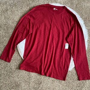 Route 66 Red Long Sleeve Shirt New‎ Mens Size 2XL